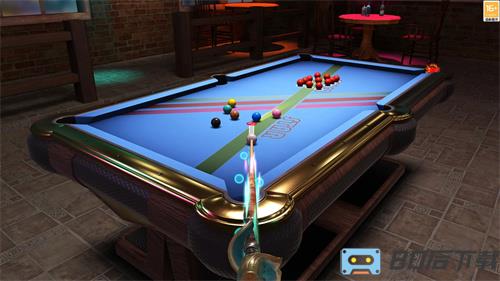 真实3D台球明星之路