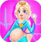 照顾怀孕芭比公主游戏