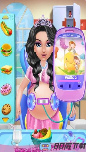 照顾怀孕芭比公主游戏