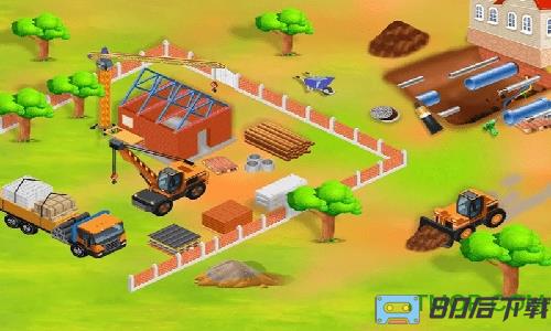 儿童建房子游戏