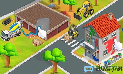 儿童建房子游戏