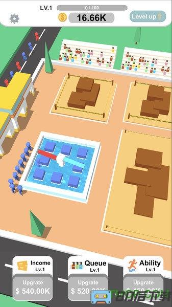 放置水上乐园游戏