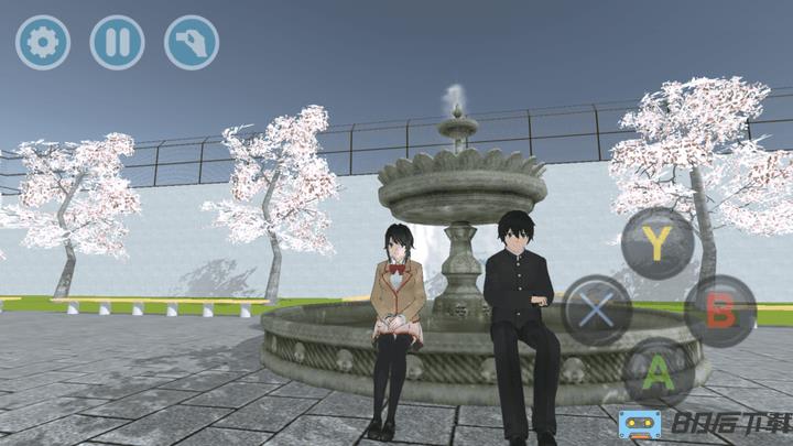 樱花校园浪漫物语动漫高校女生模拟