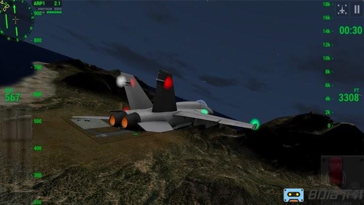 真实驾驶飞机模拟游戏