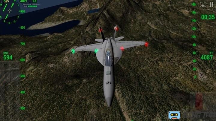 真实驾驶飞机模拟游戏