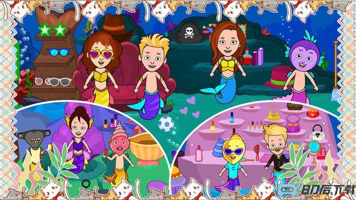 托卡城镇小人鱼