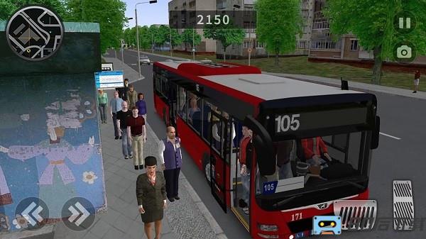 开公交车模拟器游戏