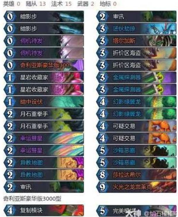 炉石传说安戈洛任务贼卡组怎么选 安戈洛龟途版卡组推荐[多图]图片2