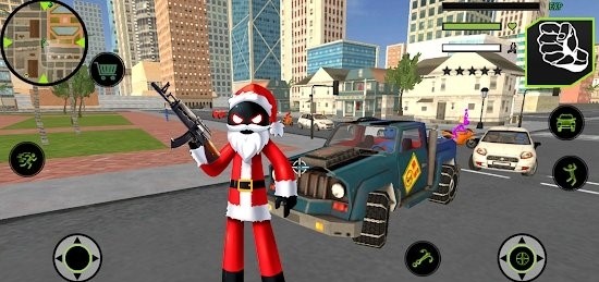 圣诞老人绳索英雄