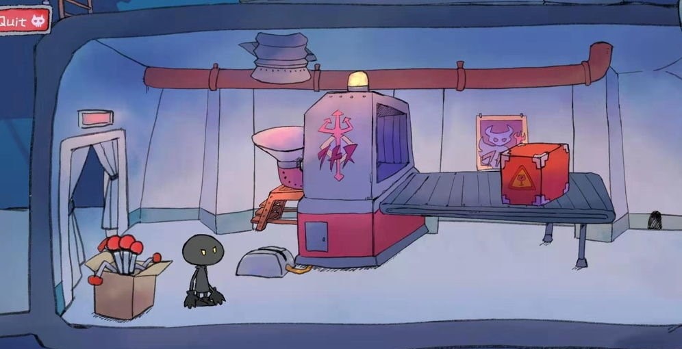 我走进储物柜门之后发生的事情