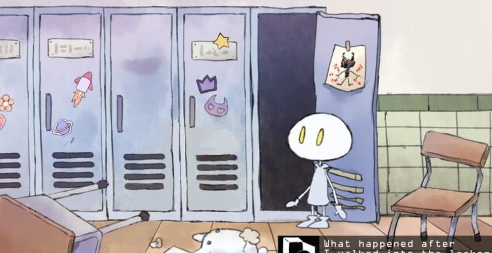 我走进储物柜门之后发生的事情