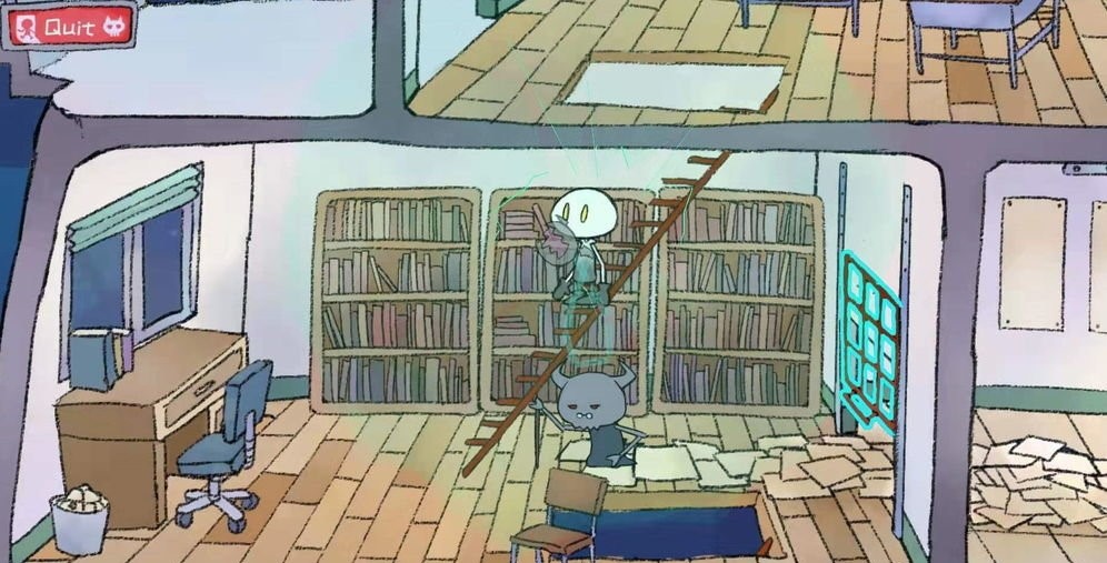 我走进储物柜门之后发生的事情