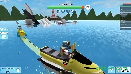 roblox鲨鱼模拟器手机版