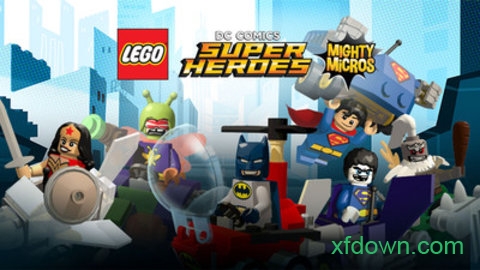 乐高超级英雄赛车