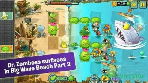 植物大战僵尸2海底世界