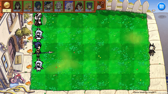 植物大战僵尸原神版(GenshinVSHilichurl)