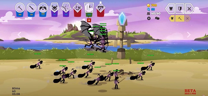 火柴人战争遗产3汉化版内置mod菜单